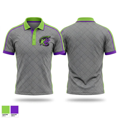 KC Cobras Short Sleeve Performance Polo - 1
