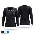 Social House 79641326 Women's Long Sleeve V-neck Shirt - 1