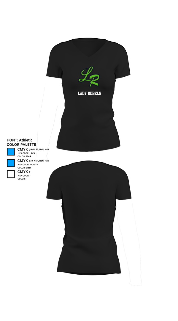 Womens Short Sleeve Vneck Shirt, Lady Rebels, Softball, Teamtime, Team time, sublimation, custom sports apparel, team uniforms, spirit wear, spiritwear, sports uniforms, custom shirts, team store, custom team store, fundraiser sports, apparel fundraiser