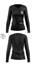 Mark Morris Soccer 10512351 Women's Long Sleeve V-neck Shirt - 6