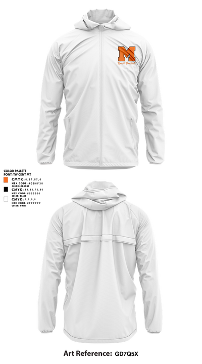 Molalla Football 56793694 Windbreaker - 7
