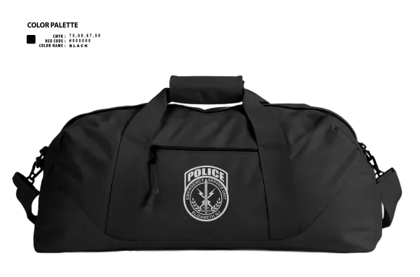Duffle Bag, Emergency Service Unit, Police, Teamtime, Team time, sublimation, custom sports apparel, team uniforms, spirit wear, spiritwear, sports uniforms, custom shirts, team store, custom team store, fundraiser sports, apparel fundraiser