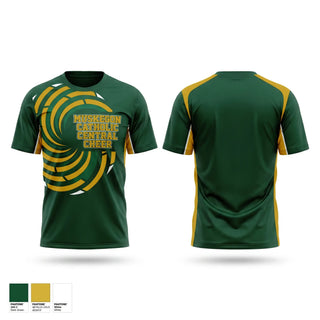 Football Jersey, Muskegon Catholic Central Cheer, Cheer, Teamtime, Team time, sublimation, custom sports apparel, team uniforms, spirit wear, spiritwear, sports uniforms, custom shirts, team store, custom team store, fundraiser sports, apparel fundraiser