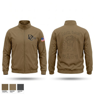 Windbreaker, USS DONALD COOK, Navy, Teamtime, Team time, sublimation, custom sports apparel, team uniforms, spirit wear, spiritwear, sports uniforms, custom shirts, team store, custom team store, fundraiser sports, apparel fundraiser