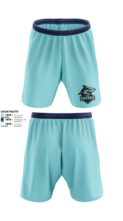 Thunder Sharks 25273691 Athletic Shorts With Pockets - 1