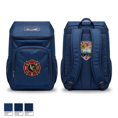 Gear Bag, Lake City Fire Department, Fire Department, Teamtime, Team time, sublimation, custom sports apparel, team uniforms, spirit wear, spiritwear, sports uniforms, custom shirts, team store, custom team store, fundraiser sports, apparel fundraiser