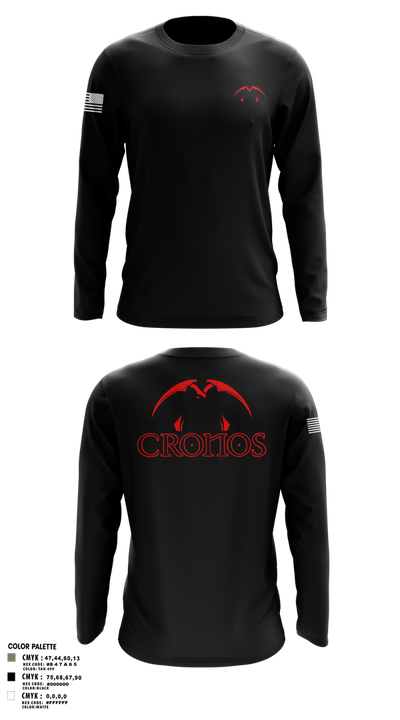 Cronos 94910133 Long Sleeve Performance Shirt 3