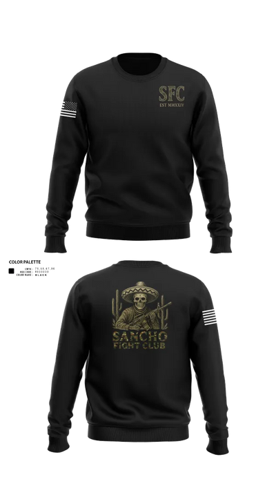 Sancho Fight Club 22906489 Crew Neck Sweatshirt - 21