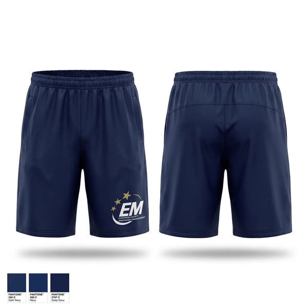 Athletic Shorts With Pockets, Cherokee County Emergency Management, Fire Department, Teamtime, Team time, sublimation, custom sports apparel, team uniforms, spirit wear, spiritwear, sports uniforms, custom shirts, team store, custom team store, fundraiser sports, apparel fundraiser