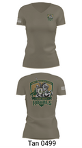 Royals Battalion 12438273 Women's Short Sleeve V-neck Shirt - 6