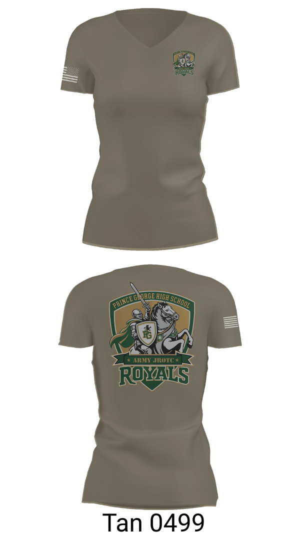 Womens Short Sleeve Vneck Shirt, Royals Battalion, Army, Teamtime, Team time, sublimation, custom sports apparel, team uniforms, spirit wear, spiritwear, sports uniforms, custom shirts, team store, custom team store, fundraiser sports, apparel fundraiser
