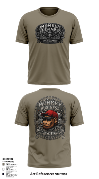 Short Sleeve Performance Shirt, Monkey Business Motorcycle Hauling, , Teamtime, Team time, sublimation, custom sports apparel, team uniforms, spirit wear, spiritwear, sports uniforms, custom shirts, team store, custom team store, fundraiser sports, apparel fundraiser