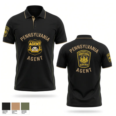 Pennsylvania state agent Short Sleeve Performance Polo - 1