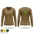 1775th military police 73521881 Women's Long Sleeve V-neck Shirt - 1