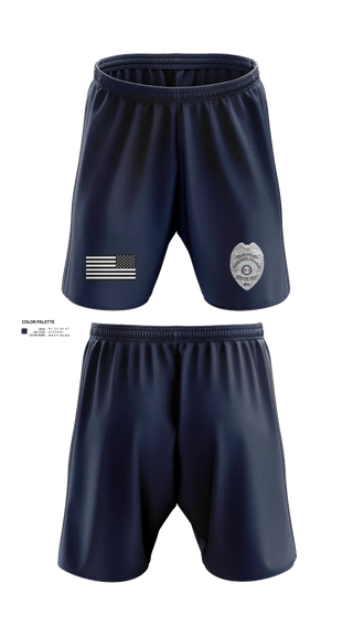 Athletic Shorts With Pockets, Jefferson College Police Department, Police, Teamtime, Team time, sublimation, custom sports apparel, team uniforms, spirit wear, spiritwear, sports uniforms, custom shirts, team store, custom team store, fundraiser sports, apparel fundraiser