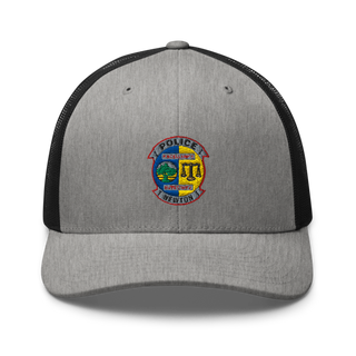 Newton Police Department 7766110 Retro Trucker Hat | Yupoong 6606