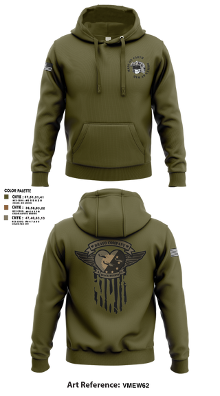 Hoodie, B/4-3 Assault Helicopter Battalion, , Teamtime, Team time, sublimation, custom sports apparel, team uniforms, spirit wear, spiritwear, sports uniforms, custom shirts, team store, custom team store, fundraiser sports, apparel fundraiser