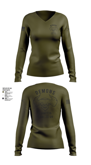 Long Sleeve Performance Shirt, D-co 1-173 1st PLT, , Teamtime, Team time, sublimation, custom sports apparel, team uniforms, spirit wear, spiritwear, sports uniforms, custom shirts, team store, custom team store, fundraiser sports, apparel fundraiser
