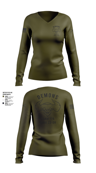 D-co 1-173 1st PLT 21707441 Long Sleeve Performance Shirt 108