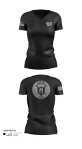 Easley Police SWAT 90183631 Women's Short Sleeve V-neck Shirt - 21