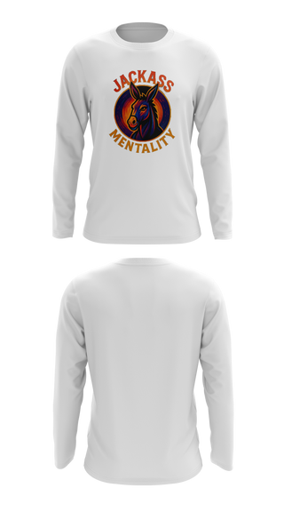 Jackass Mentality Long Sleeve Performance Shirt - 1