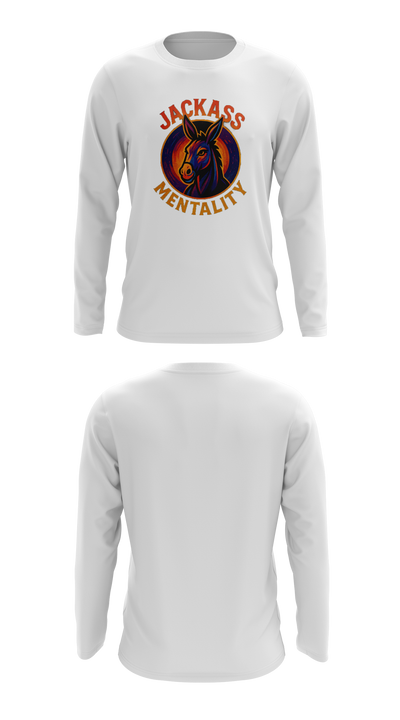 Jackass Mentality Long Sleeve Performance Shirt - 1