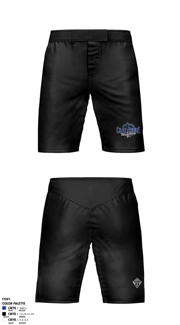 Coal Ridge HS 64723735 Fight Shorts - 3
