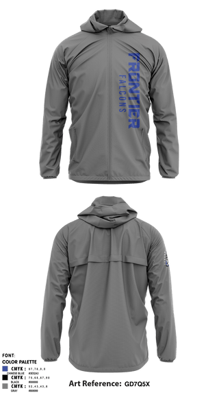 Frontier Central Hockey 50669255 Windbreaker - 3