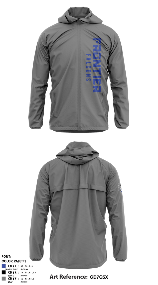 Frontier Central Hockey 50669255 Windbreaker - 3