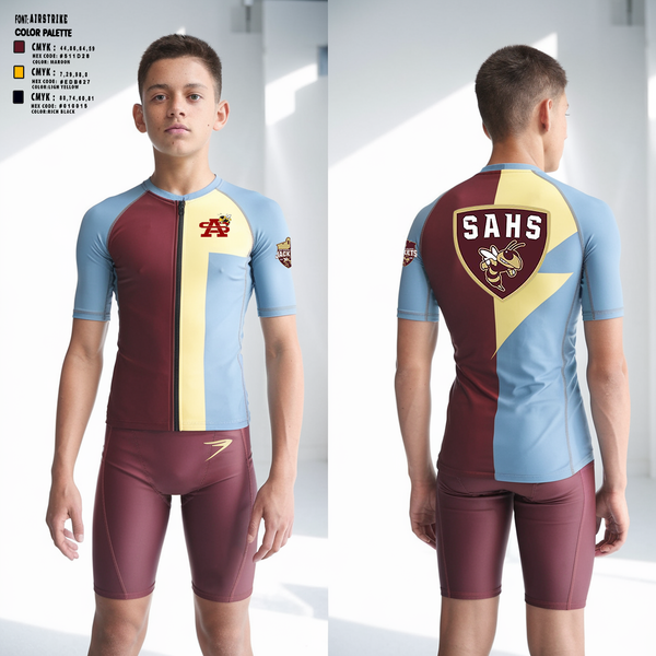 St Augustine Yellow Jackets 60140904 Cycling Jersey - 1