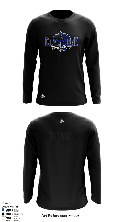 Coal Ridge HS 64723735 Long Sleeve Rash Guard Shirt - 3