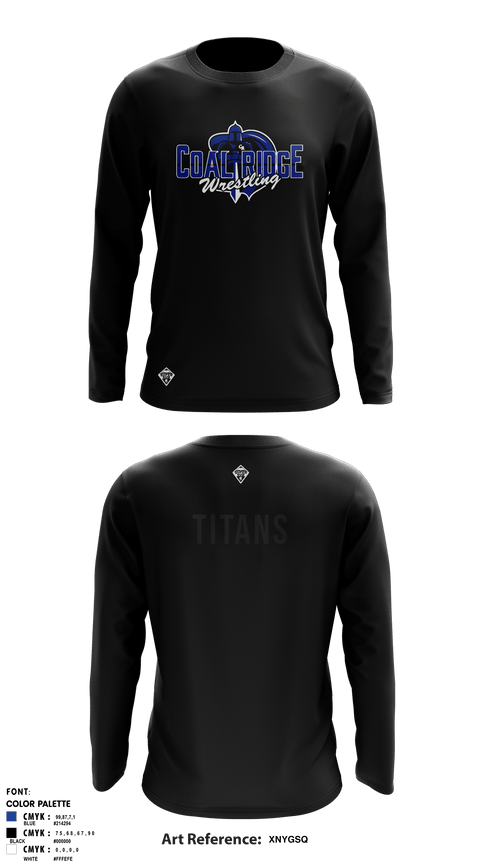 Coal Ridge HS 64723735 Long Sleeve Rash Guard Shirt - 3