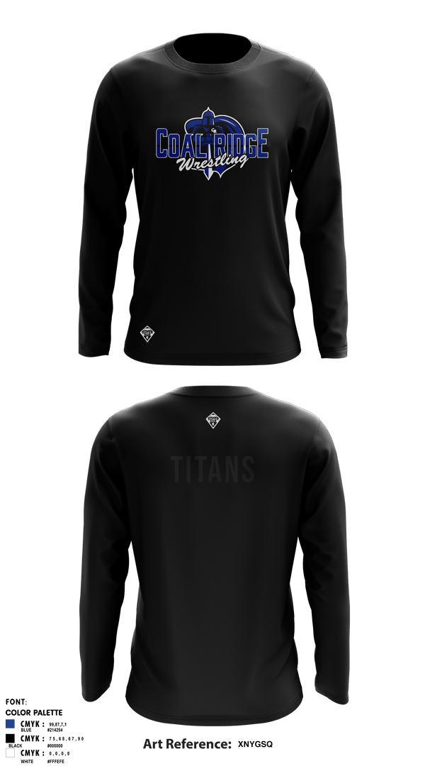 Coal Ridge HS 64723735 Long Sleeve Rash Guard Shirt - 3