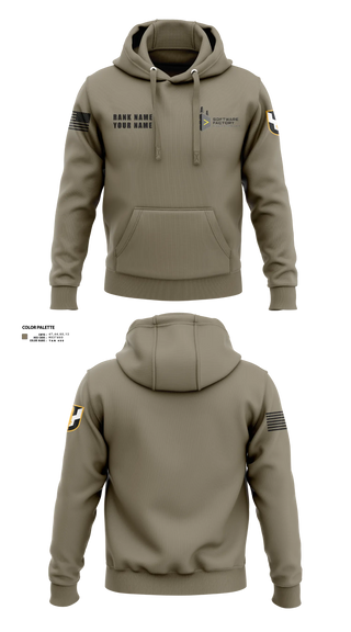 Hoodie, Army Software Factory, Army, Teamtime, Team time, sublimation, custom sports apparel, team uniforms, spirit wear, spiritwear, sports uniforms, custom shirts, team store, custom team store, fundraiser sports, apparel fundraiser