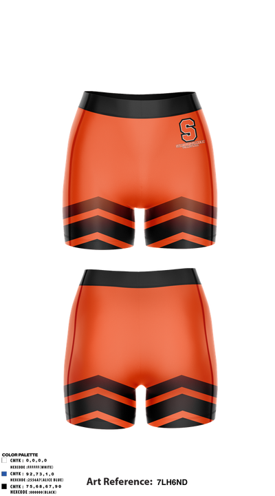 Strasburg-Franklin Volleyball 61197463 Track Shorts - 1