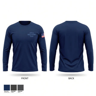 Long Sleeve Performance Shirt, Crisis Negotiation Team, Police, Teamtime, Team time, sublimation, custom sports apparel, team uniforms, spirit wear, spiritwear, sports uniforms, custom shirts, team store, custom team store, fundraiser sports, apparel fundraiser