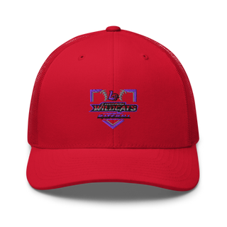 Louisburg Wildcats Retro Trucker Hat | Yupoong 6606