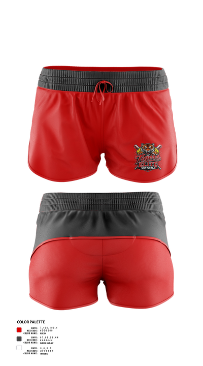 Tigers Elite Softball Women's Shorts - 21