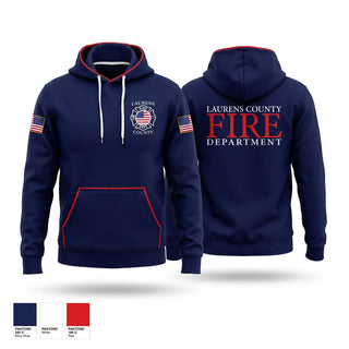 Hoodie, Laurens County Fire Department, Fire Department, Teamtime, Team time, sublimation, custom sports apparel, team uniforms, spirit wear, spiritwear, sports uniforms, custom shirts, team store, custom team store, fundraiser sports, apparel fundraiser