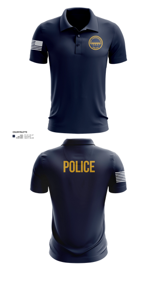 Short Sleeve Performance Polo, West Conshohocken Police Department, Police, Teamtime, Team time, sublimation, custom sports apparel, team uniforms, spirit wear, spiritwear, sports uniforms, custom shirts, team store, custom team store, fundraiser sports, apparel fundraiser