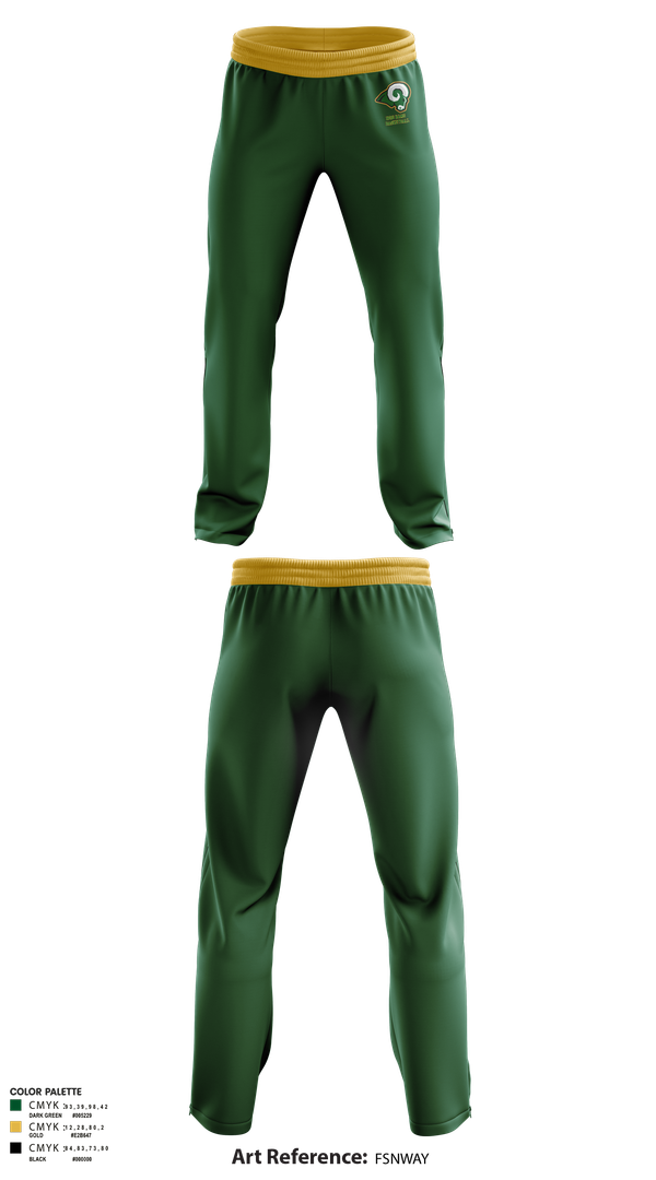 Sweatpants, Reig Rams Basketball, Men's Basketball, Teamtime, Team time, sublimation, custom sports apparel, team uniforms, spirit wear, spiritwear, sports uniforms, custom shirts, team store, custom team store, fundraiser sports, apparel fundraiser