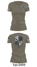 CPD 25599118 Women's Short Sleeve V-neck Shirt - 68