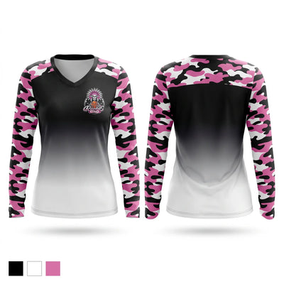 Rosedale Tribe Women's Long Sleeve V-neck Shirt - 1