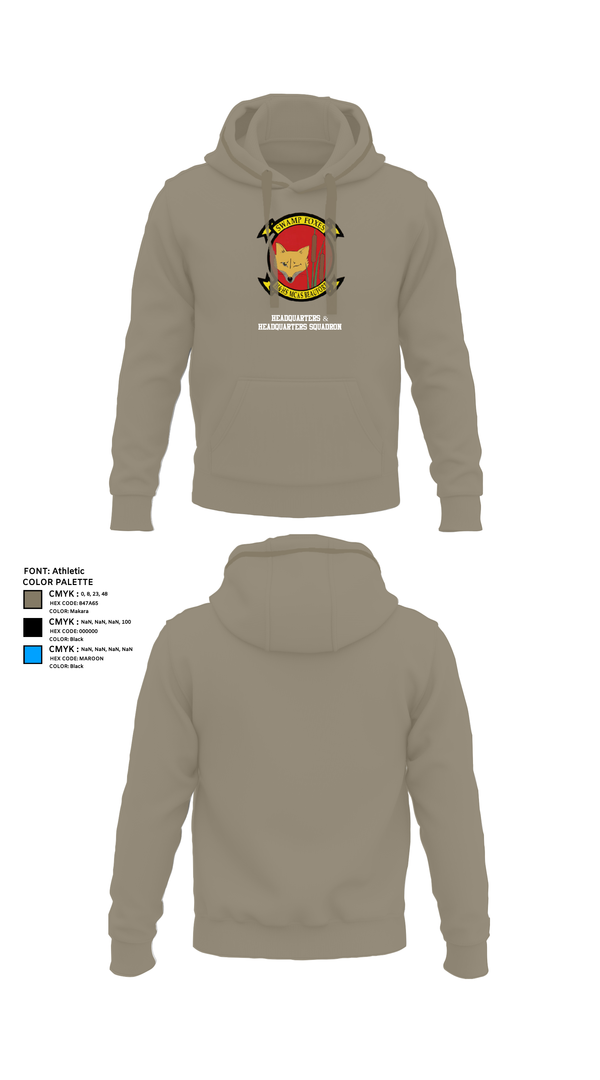 Hoodie, Headquarters & Headquarters Squadron, , Teamtime, Team time, sublimation, custom sports apparel, team uniforms, spirit wear, spiritwear, sports uniforms, custom shirts, team store, custom team store, fundraiser sports, apparel fundraiser