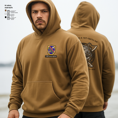 Co A, 1st-160th INF, 79th IBCT 97835057 Hoodie - 4
