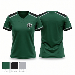 Womens Short Sleeve Vneck Shirt, Mount Pleasant Lady Knights, Women's Basketball, Teamtime, Team time, sublimation, custom sports apparel, team uniforms, spirit wear, spiritwear, sports uniforms, custom shirts, team store, custom team store, fundraiser sports, apparel fundraiser