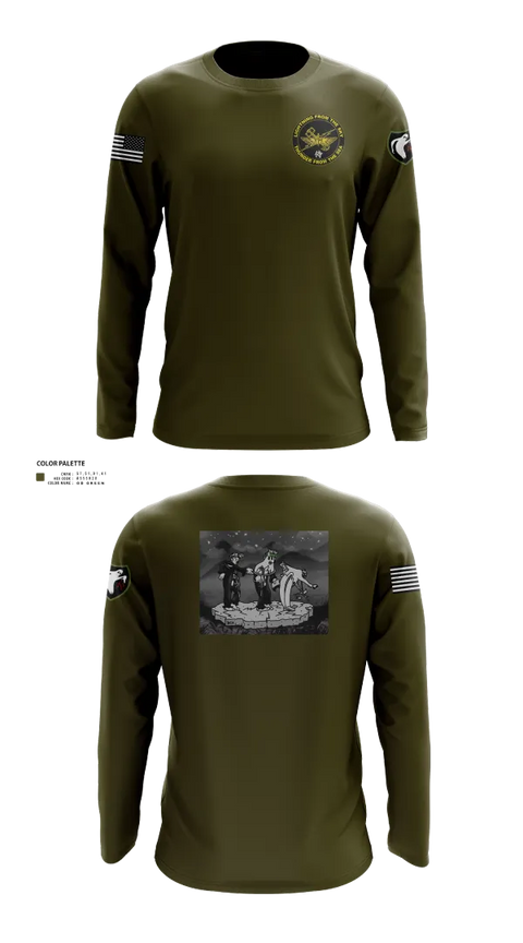 Long Sleeve Performance Shirt, 5th ANGLICO, , Teamtime, Team time, sublimation, custom sports apparel, team uniforms, spirit wear, spiritwear, sports uniforms, custom shirts, team store, custom team store, fundraiser sports, apparel fundraiser