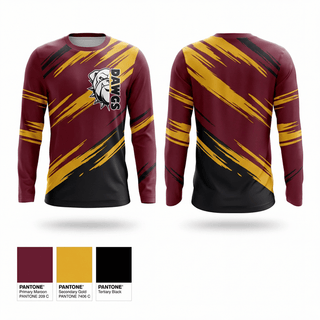 Long Sleeve Performance Shirt, Chesapeake Bay Dawgs, , Teamtime, Team time, sublimation, custom sports apparel, team uniforms, spirit wear, spiritwear, sports uniforms, custom shirts, team store, custom team store, fundraiser sports, apparel fundraiser