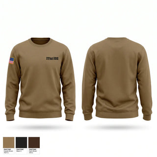 Crew Neck Sweatshirt, 721st ECC, Army, Teamtime, Team time, sublimation, custom sports apparel, team uniforms, spirit wear, spiritwear, sports uniforms, custom shirts, team store, custom team store, fundraiser sports, apparel fundraiser