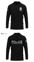 DEPARTMENT OF AIRFORCE Long Sleeve Performance Shirt with hood - 9